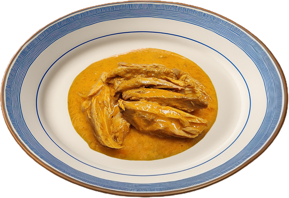 Tuna in Padang Curry Sauce